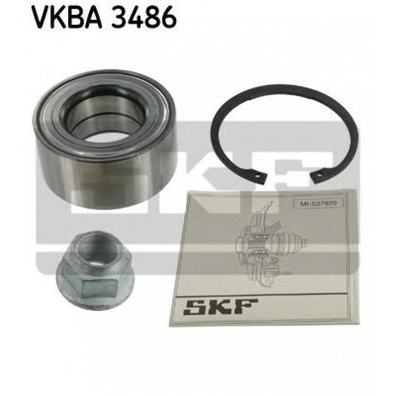 VKBA 3486 SKF Підшипник кульковий d>30